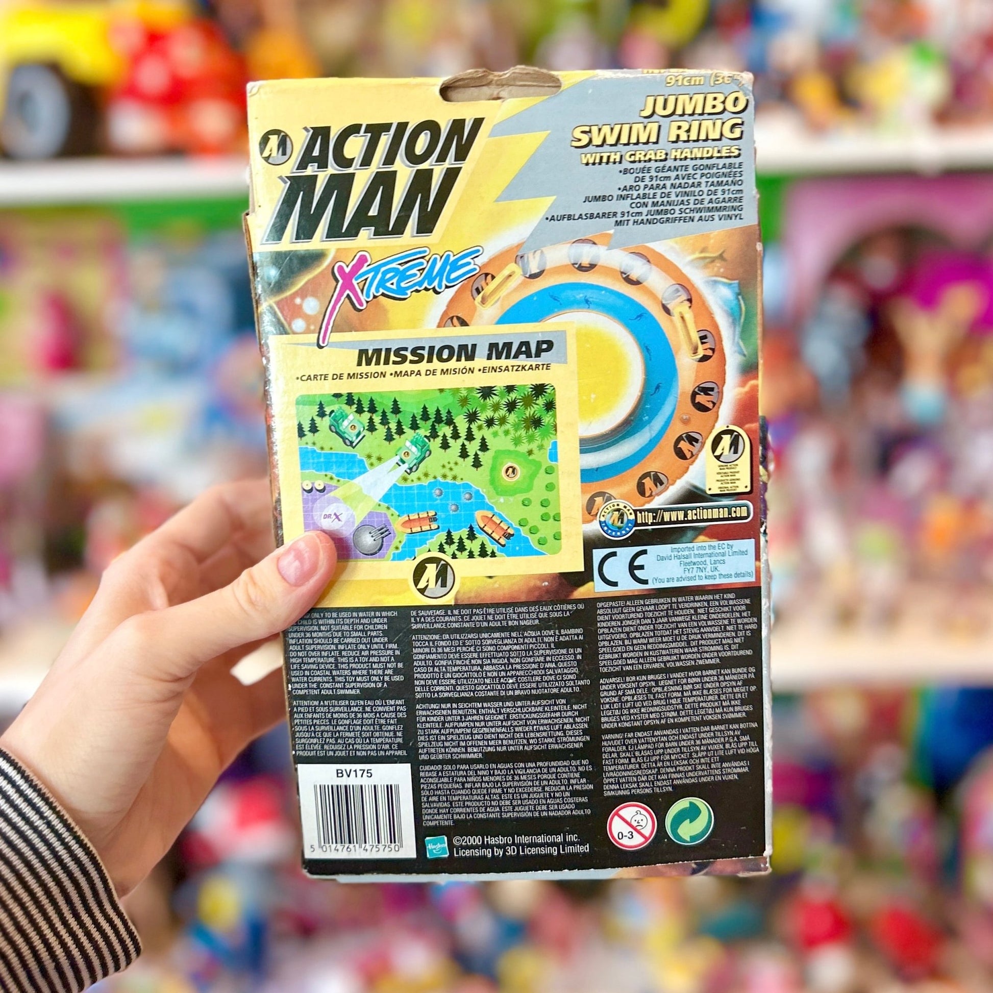 Action Man: Jumbo Swim Ring (Hasbro, 2000) - PopCultGang