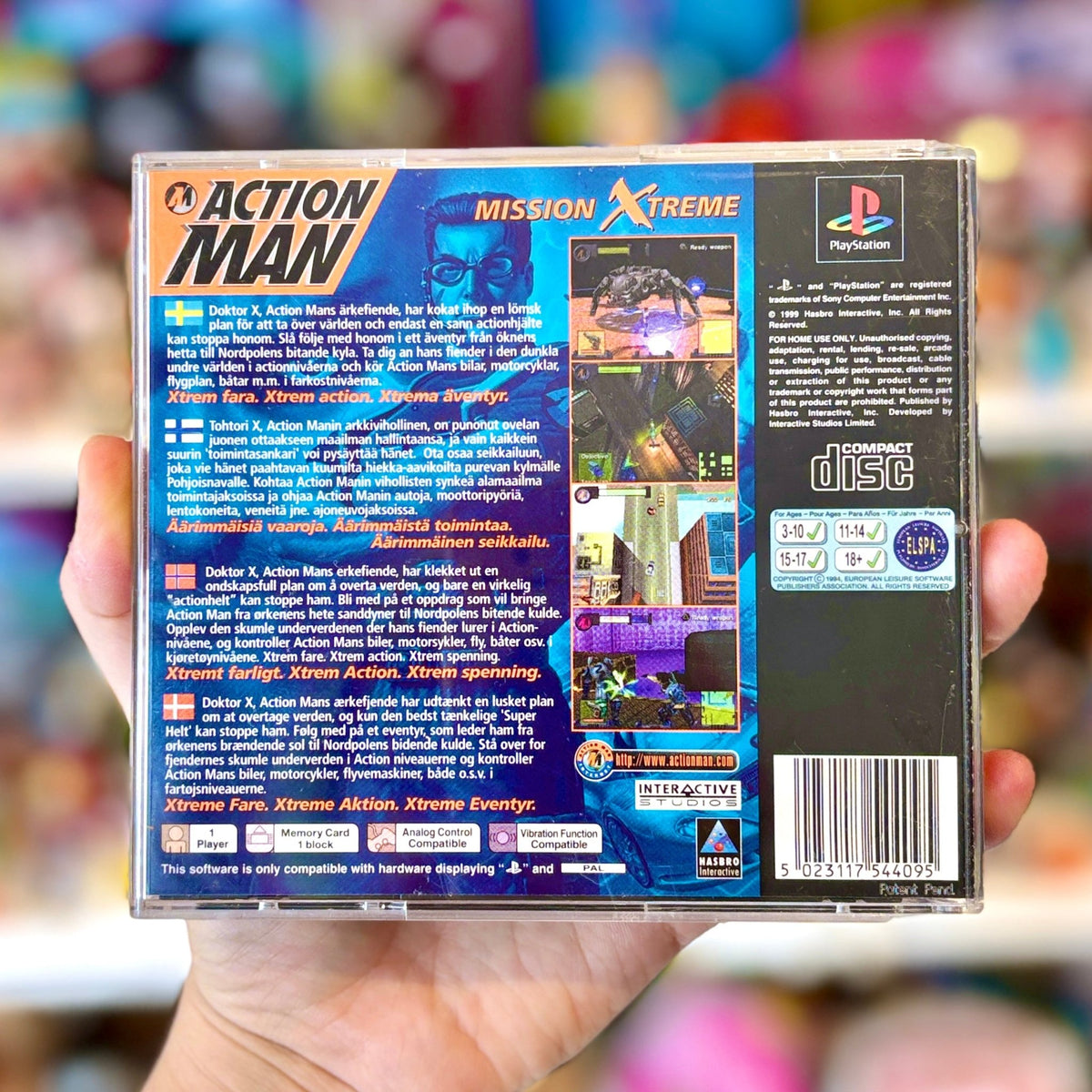 Action Man (PS1) - PopCultGang