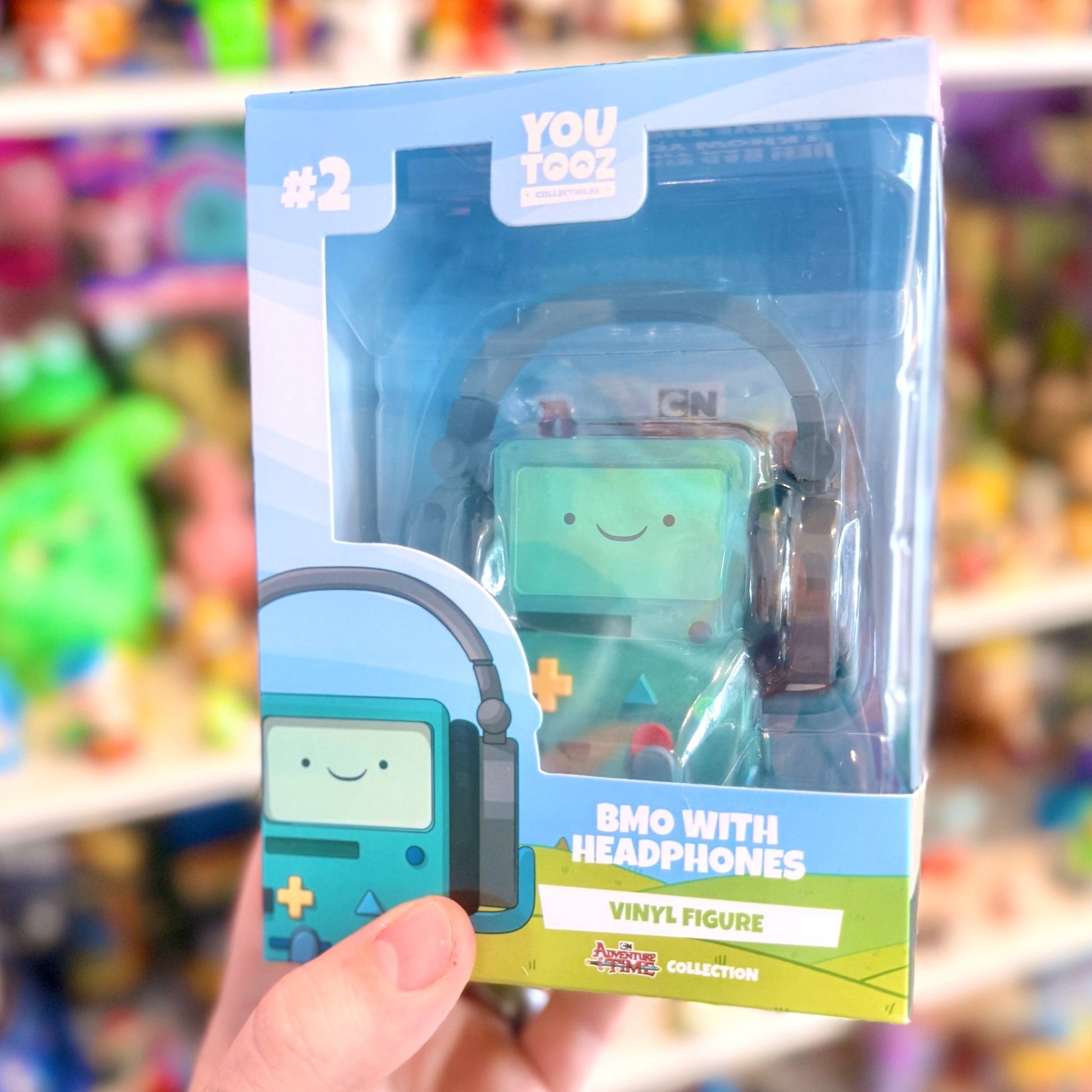 Adventure Time: BMO With Headphones Vinyl Figure 12 cm (YouTooz) - PopCultGang