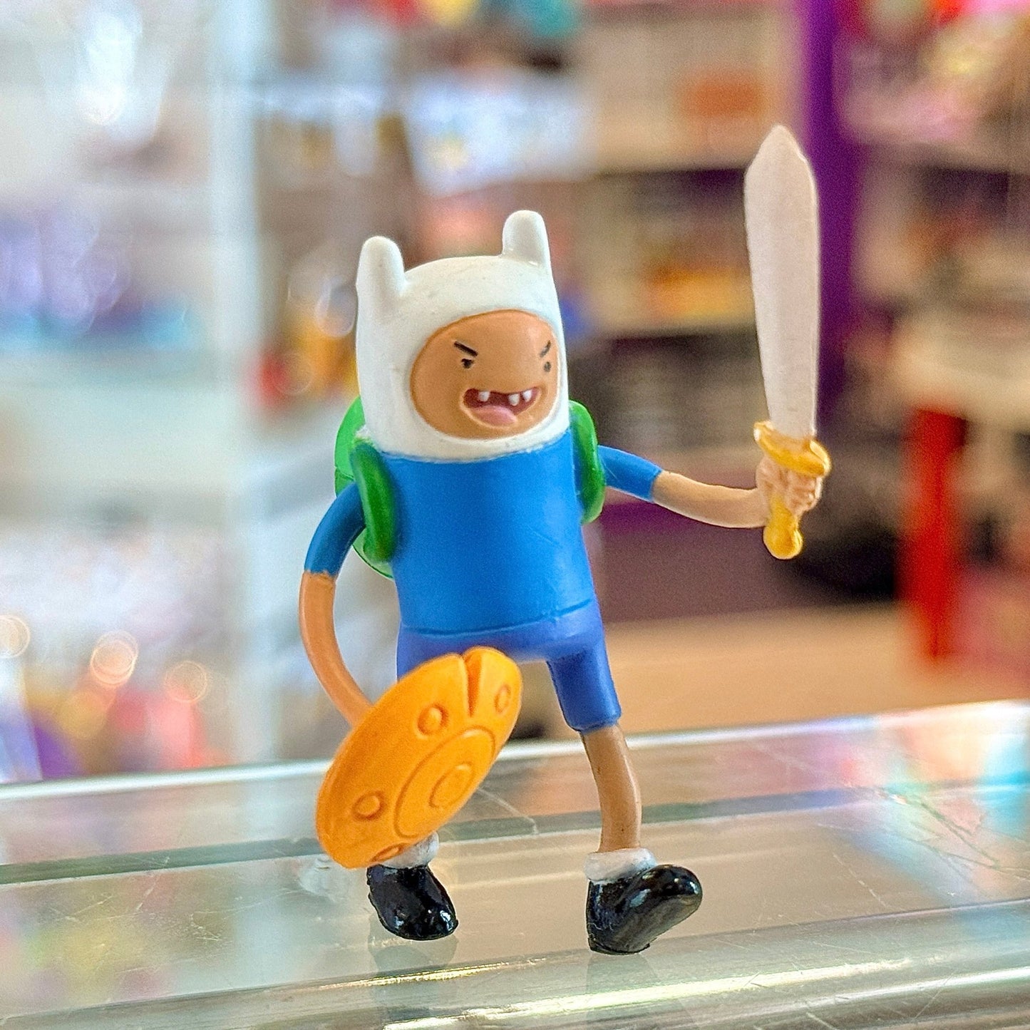 Adventure Time: Finn w. Sword & Shield Mini Figure (Jazware, 2010) - PopCultGang