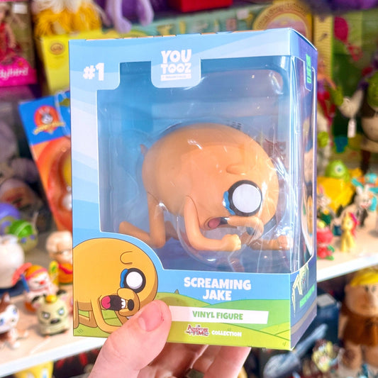 Adventure Time: Screaming Jake Vinyl Figure 12 cm (YouTooz) - PopCultGang