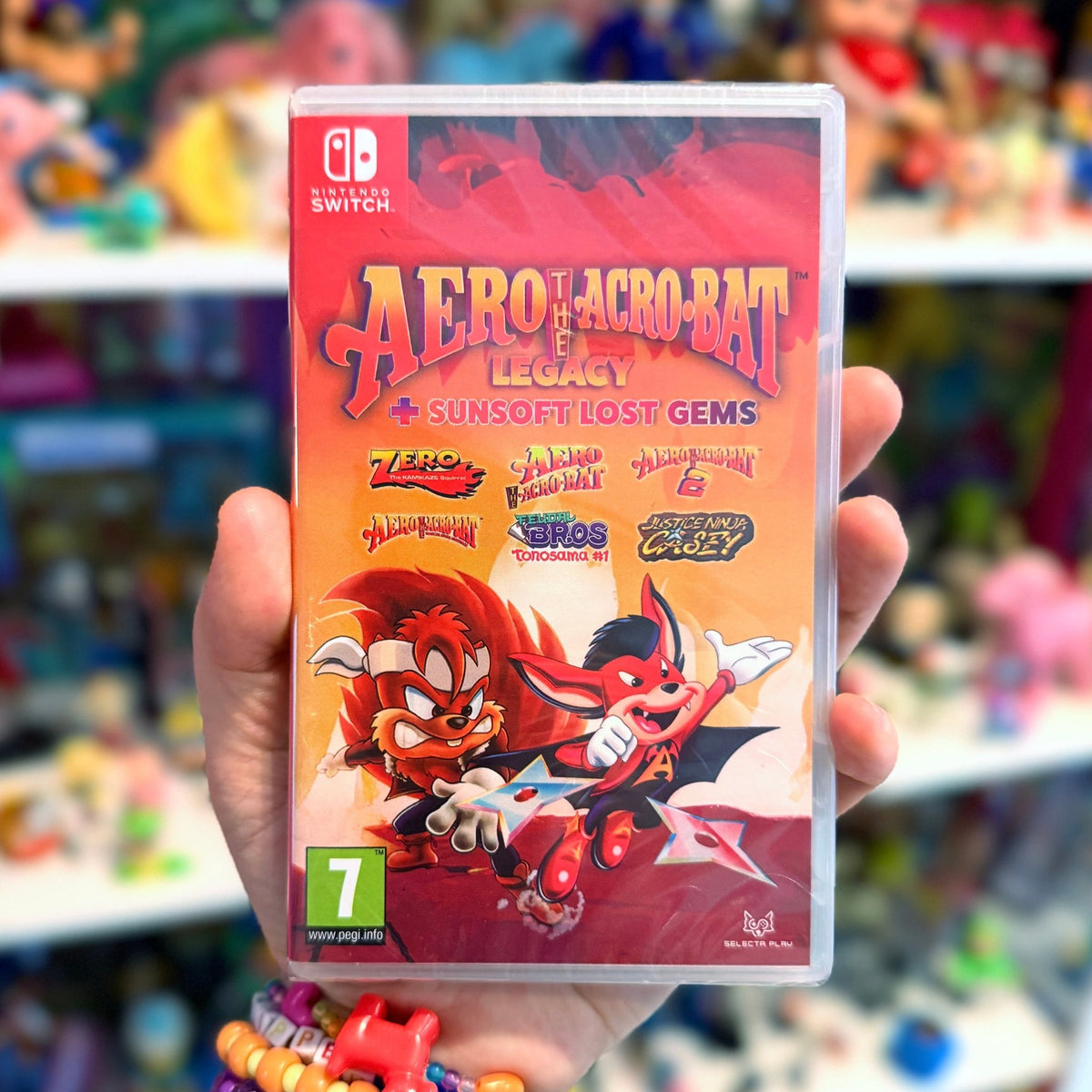 Aero The Acro-Bat Legacy + Sunsoft Lost Gems (Nintendo Switch) - PopCultGang