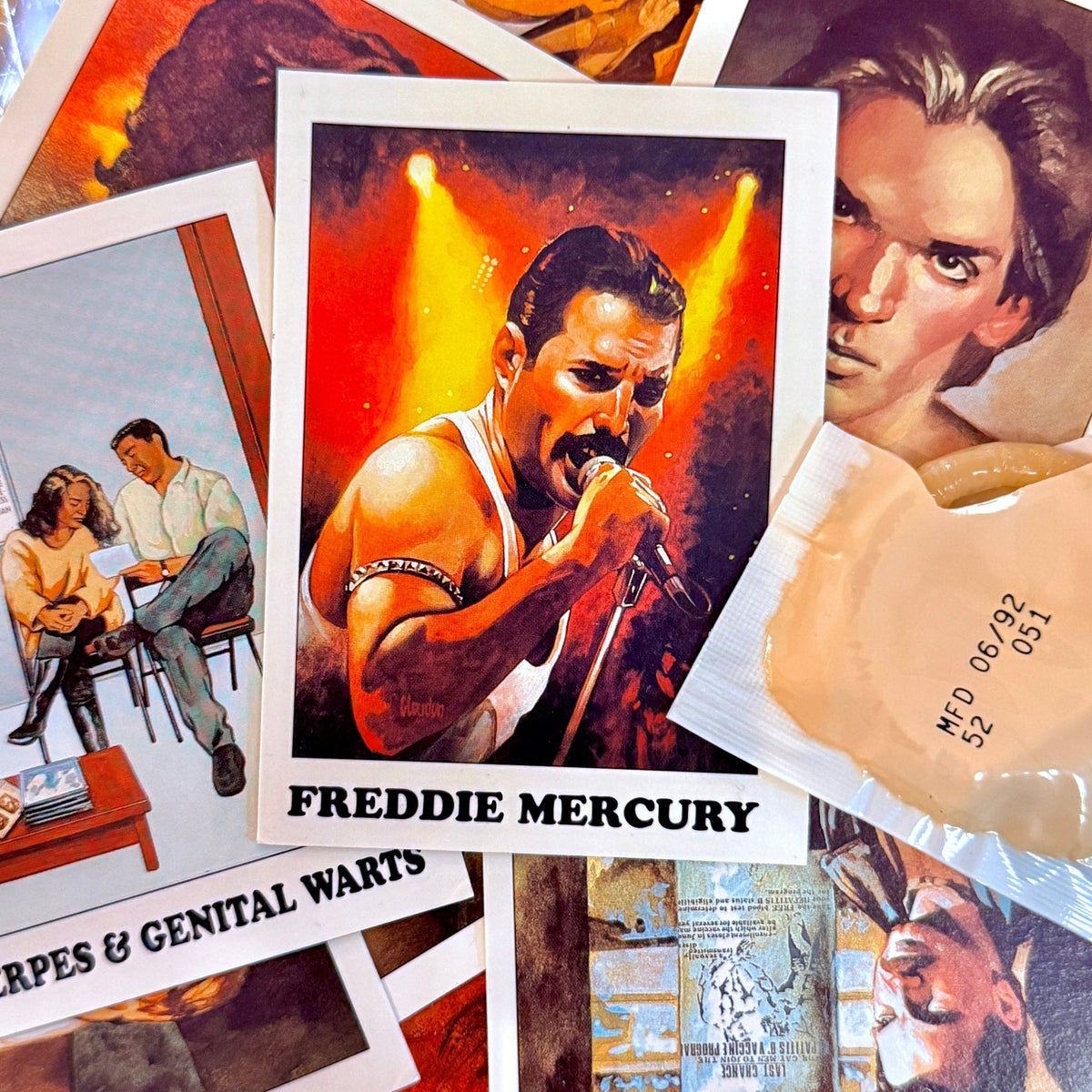 AIDS Awareness Trading Cards (Eclipse Enterprises, 1992) - PopCultGang