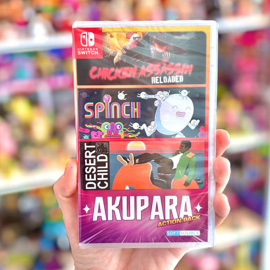 Akupara Action Pack (Import, Multi - Language) (Nintendo Switch) - PopCultGang