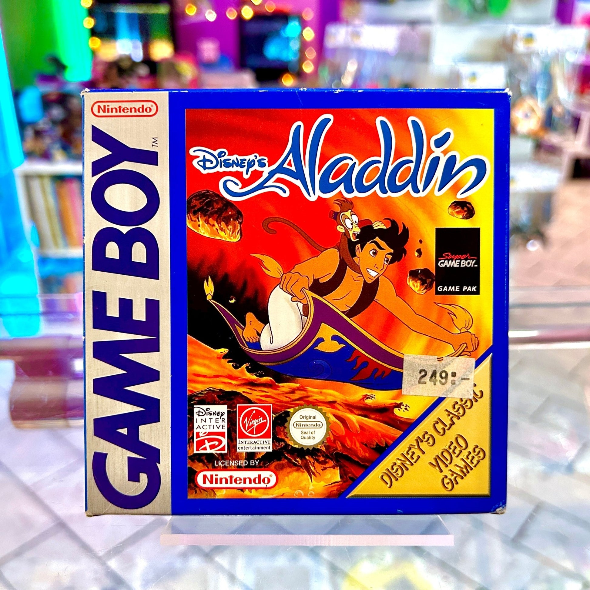 Aladdin (Blue box, Gameboy) - PopCultGang