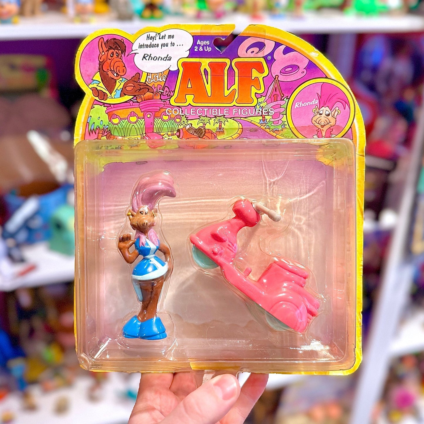 Alf: The Cartoon - Rhonda Collectible Figure (Coleco, 80s) - PopCultGang