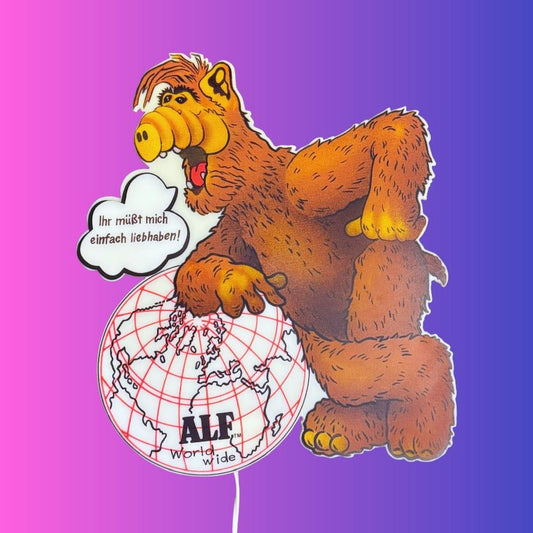 Alf World Wide Globe Wall Lamp (80s) - PopCultGang