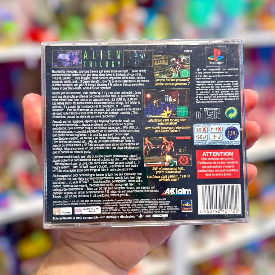 Alien Trilogy (Platinum, PS1) - PopCultGang