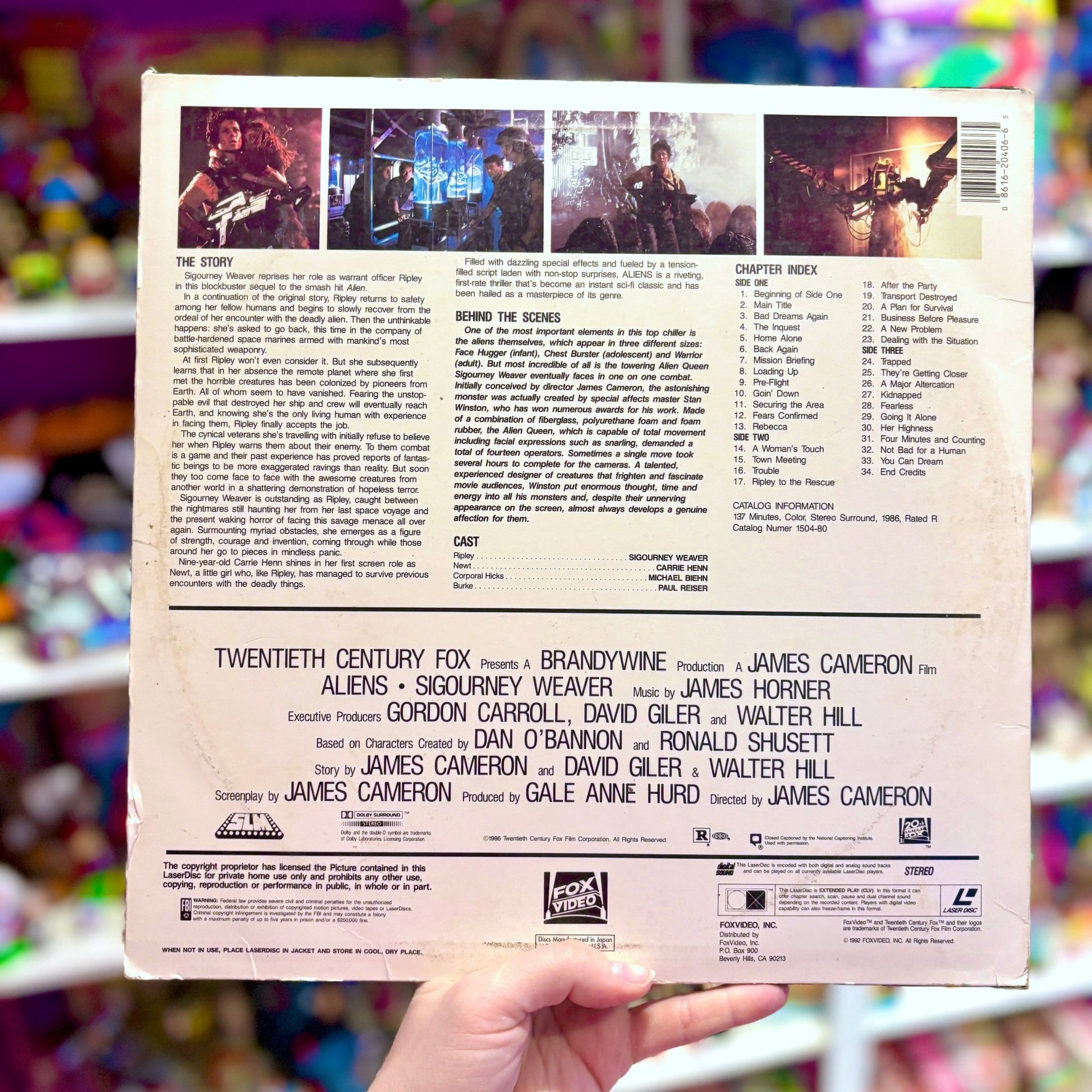 Aliens (Laserdisc, 90s) - PopCultGang