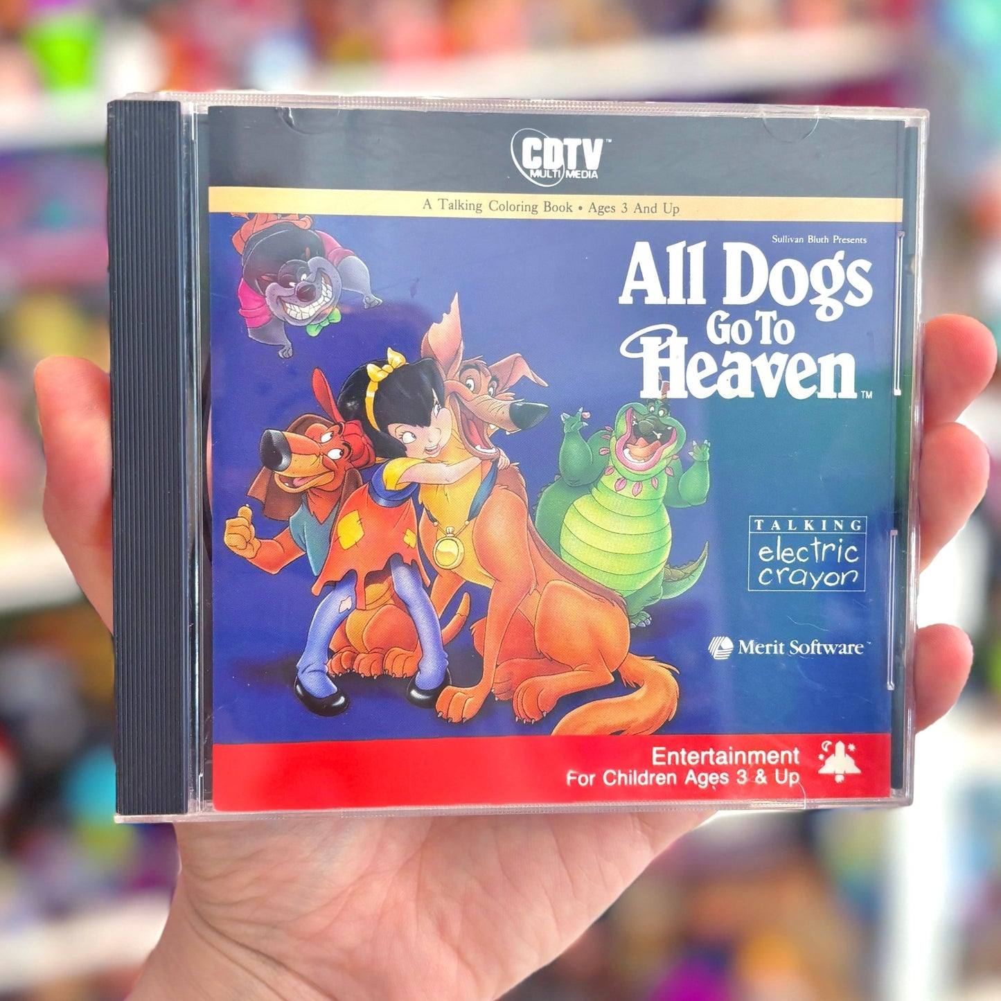 All Dogs Go To Heaven (Commodore CDTV, Amiga) - PopCultGang