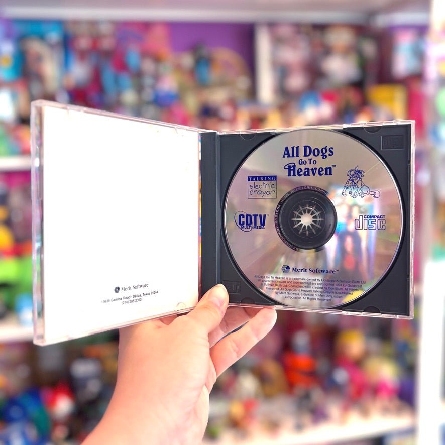 All Dogs Go To Heaven (Commodore CDTV, Amiga) - PopCultGang