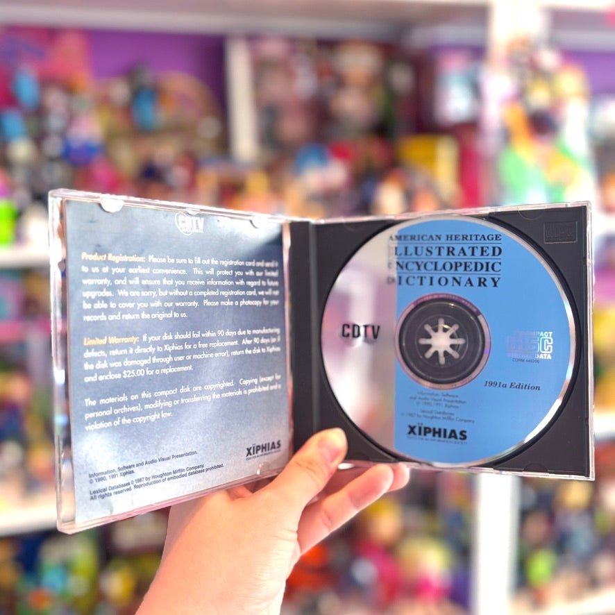 American Heritage: Illustrated Encyclopedic Dictionary (Commodore CDTV, Amiga) - PopCultGang