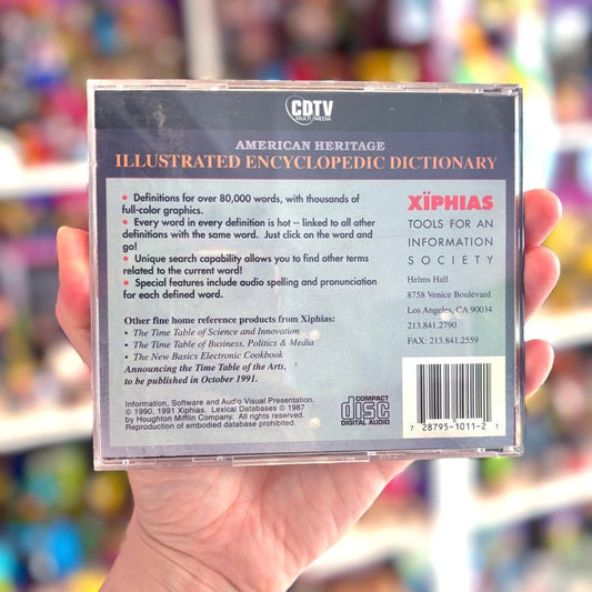 American Heritage: Illustrated Encyclopedic Dictionary (Commodore CDTV, Amiga) - PopCultGang