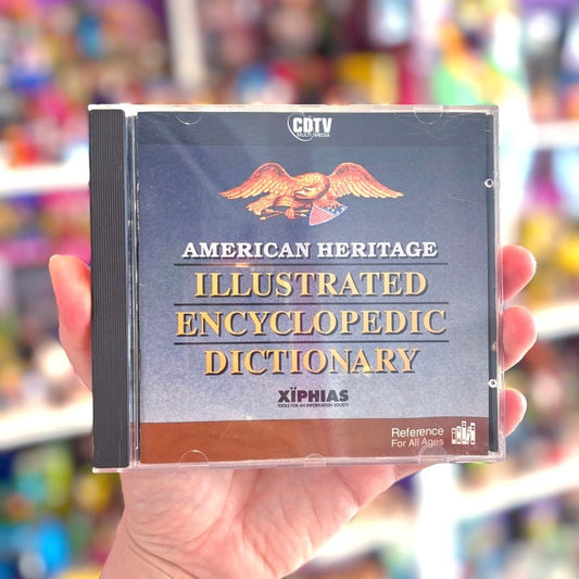 American Heritage: Illustrated Encyclopedic Dictionary (Commodore CDTV, Amiga) - PopCultGang