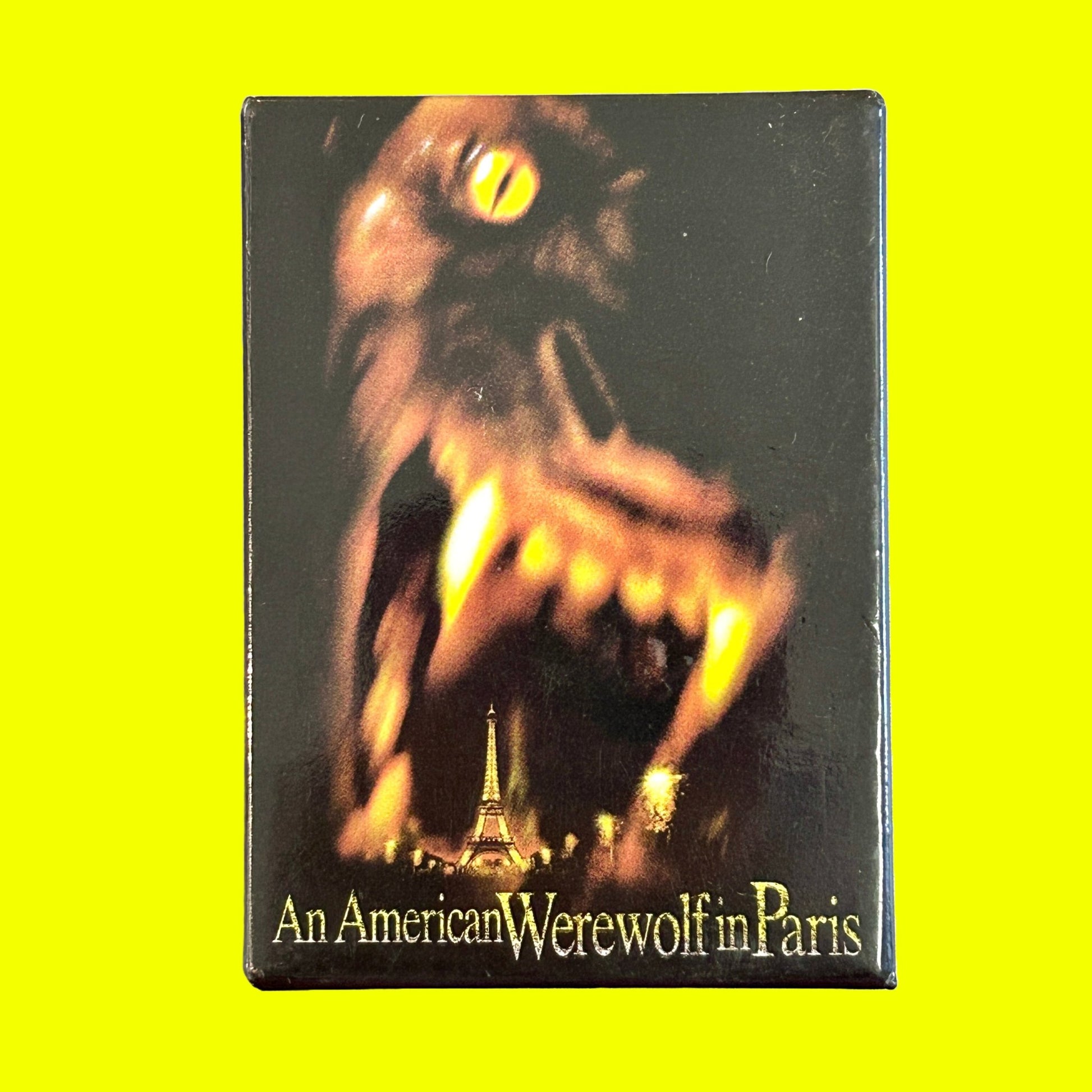 An American Werewolf In Paris Promotional Button Pin Badge (1997) - PopCultGang