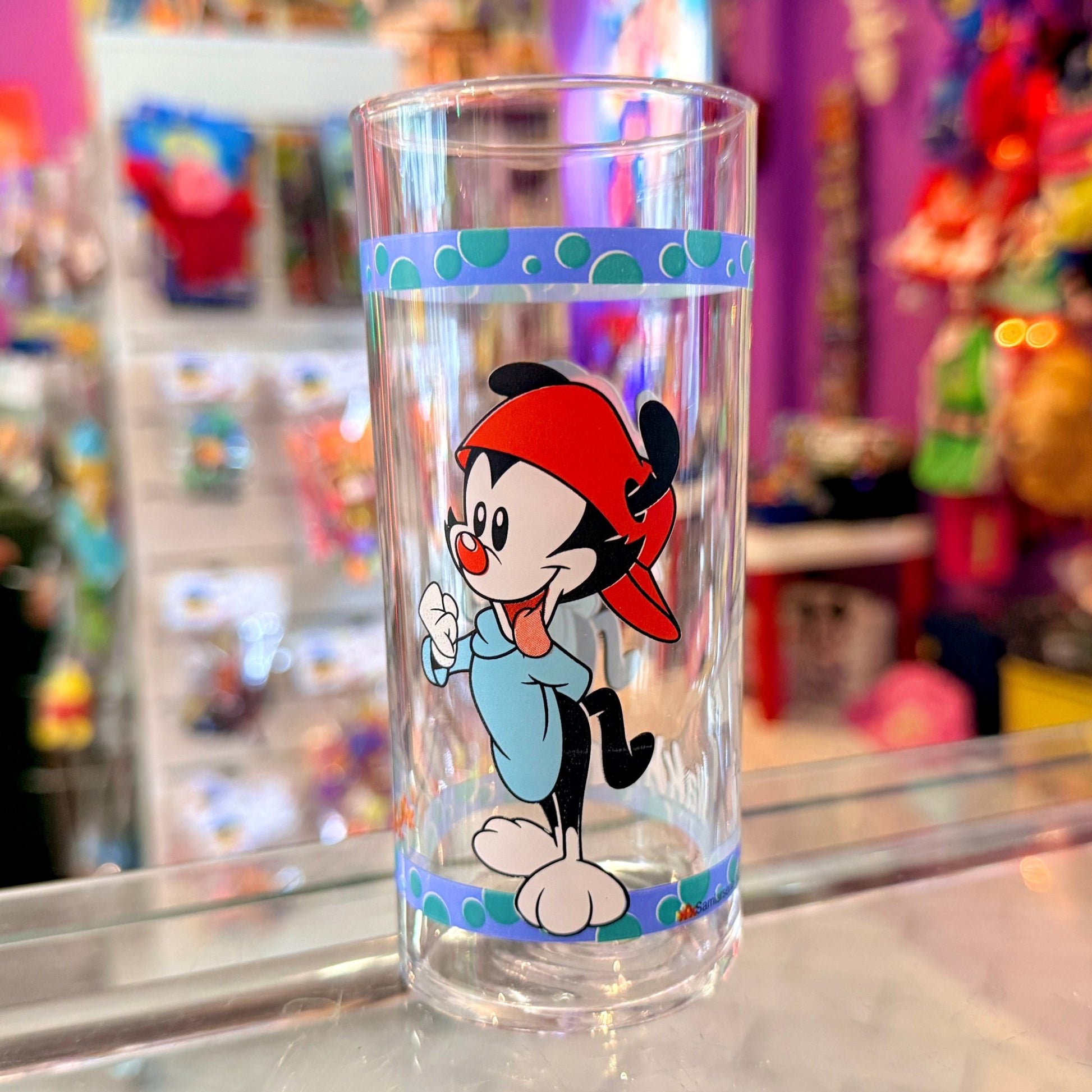 Animanics: Wakko Collector’s Drinking Glass (Max Burger, 1999) - PopCultGang