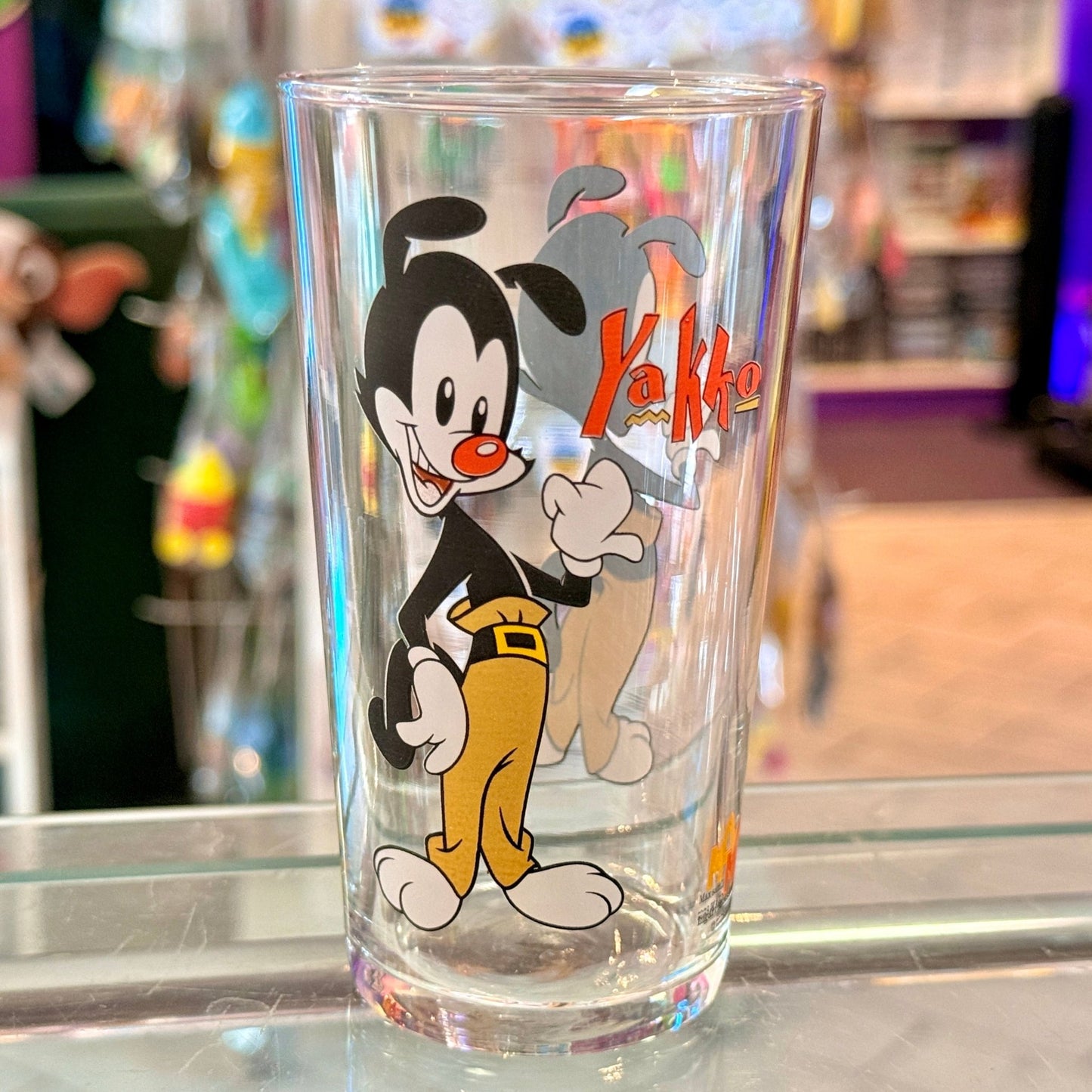 Animanics: Yakko Collector’s Drinking Glass (Max Burger, 1999) - PopCultGang