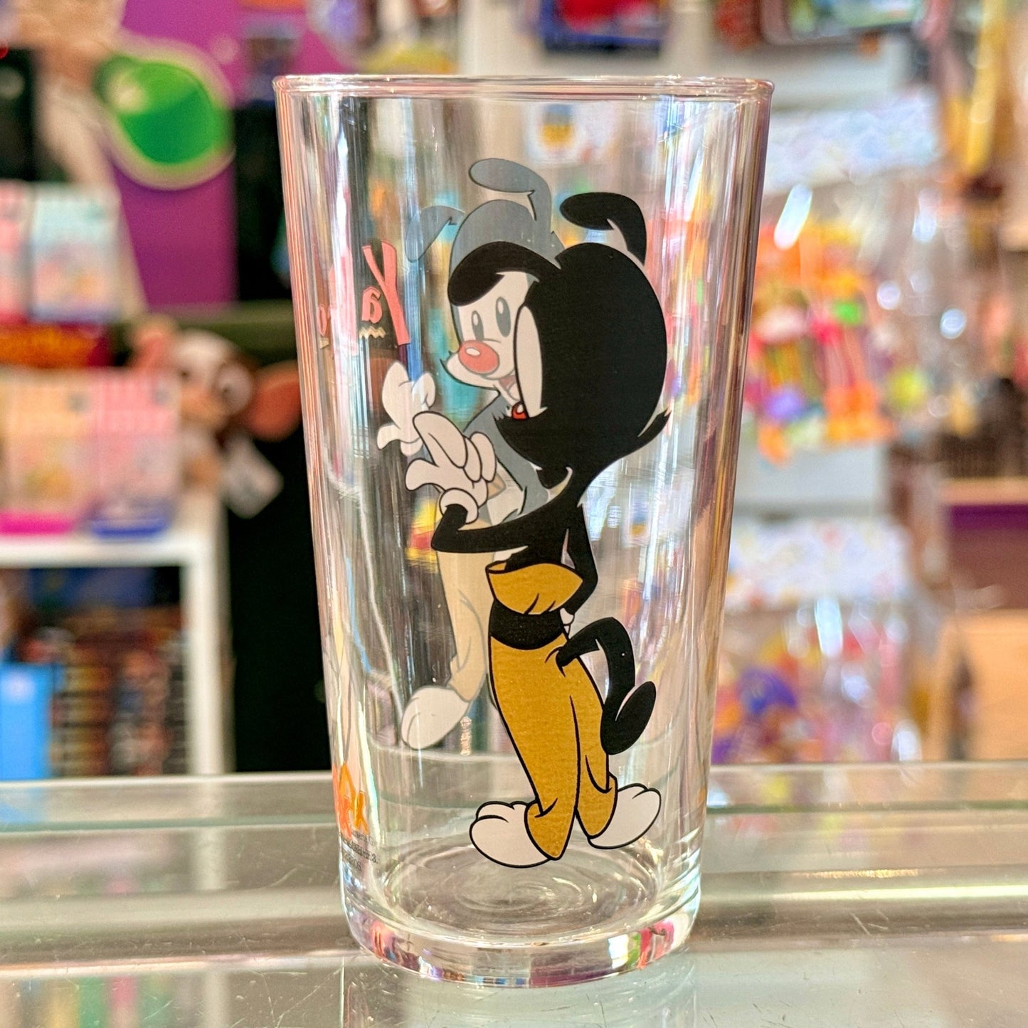 Animanics: Yakko Collector’s Drinking Glass (Max Burger, 1999) - PopCultGang