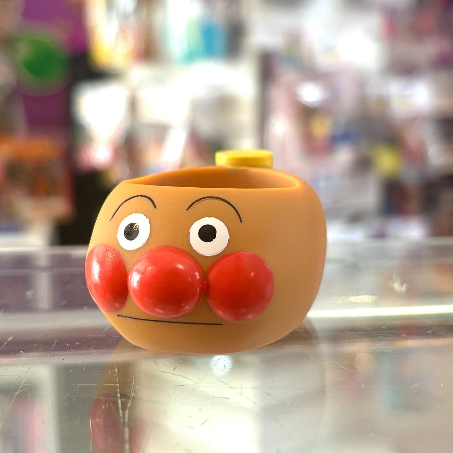 Anpanman: Anpanman Gou Finger Puppet - Soft Vinyl Figure (90s) - PopCultGang