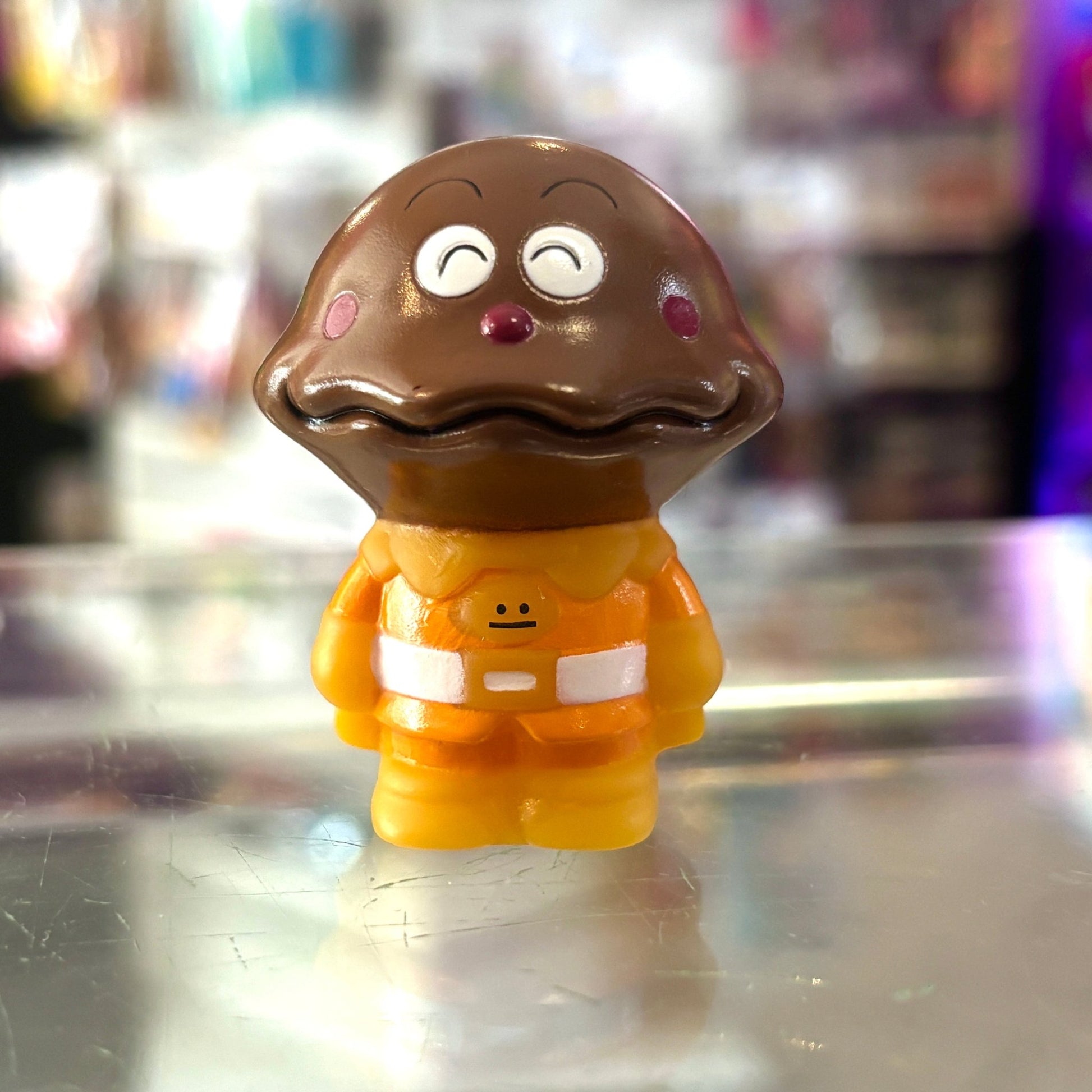 Anpanman: Currypan-man Soft Vinyl Figure (90s) - PopCultGang