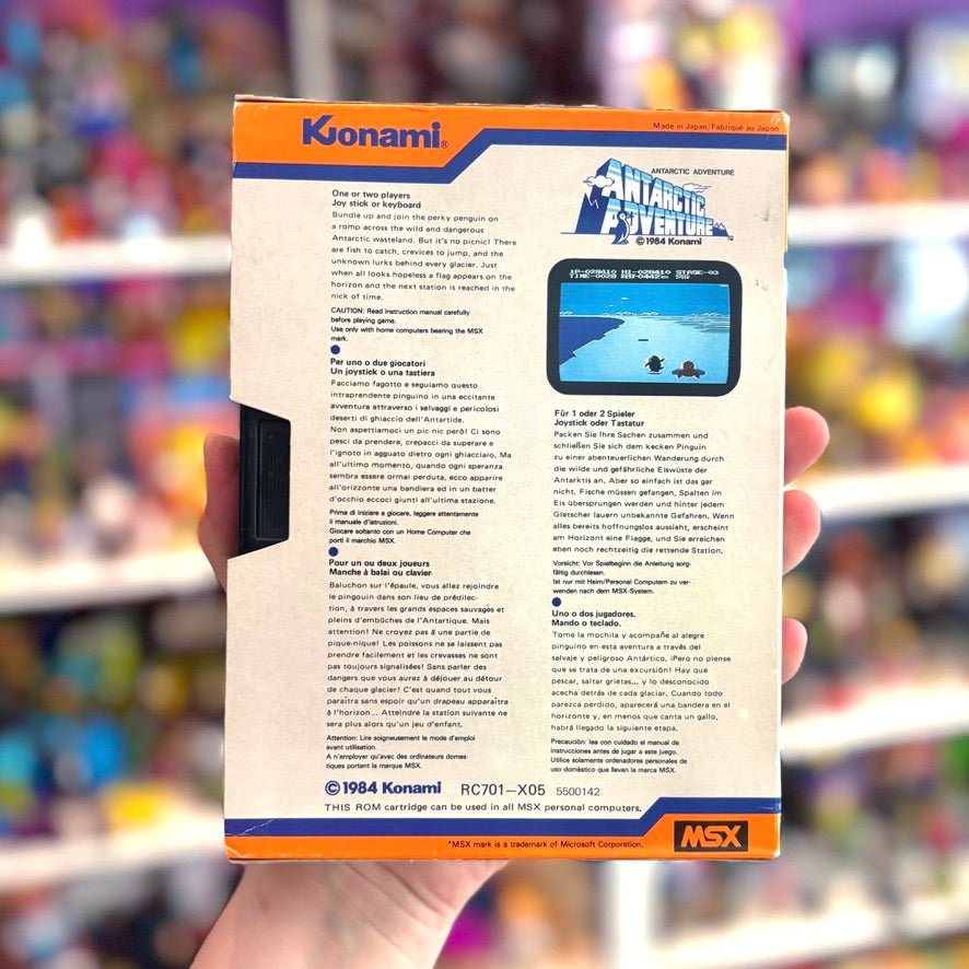 Antartic Adventure (MSX) - PopCultGang