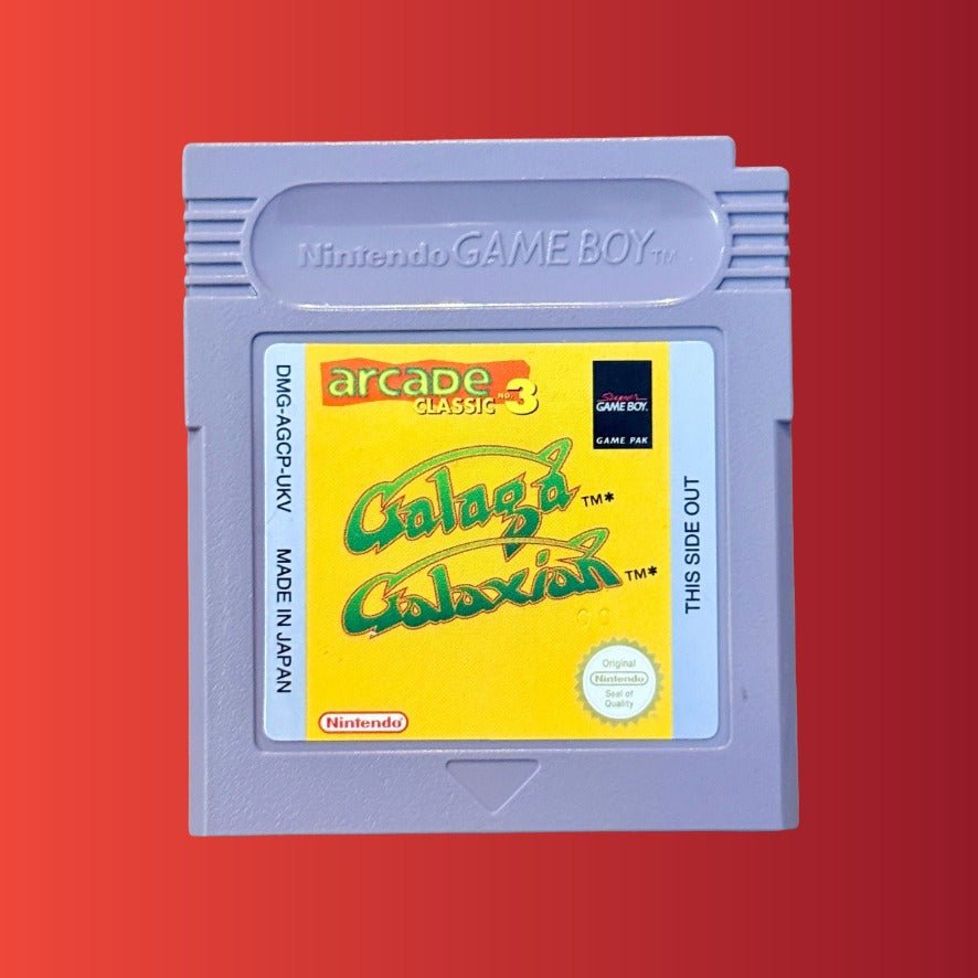Arcade Classic 3: Galaga & Galaxian (Gameboy) - PopCultGang