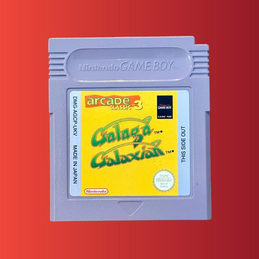 Arcade Classic 3: Galaga & Galaxian (Gameboy) - PopCultGang