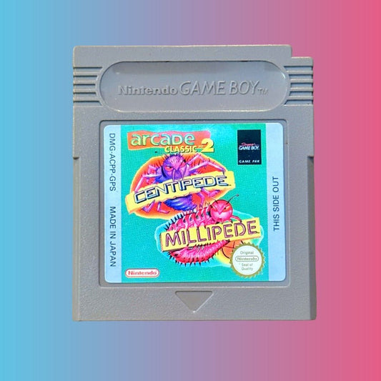 Arcade Classics 2: Centipede & Milipede (Gameboy) - PopCultGang