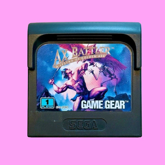 Ax - Battle: A Legend of Golden Axe (Sega Game Gear) - PopCultGang