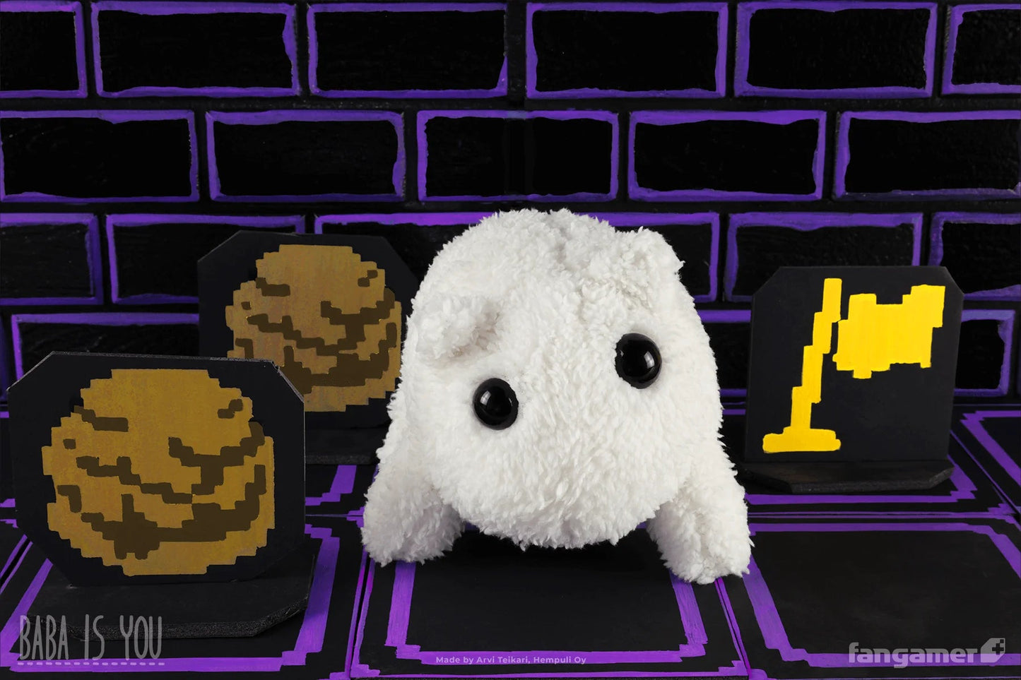 Baba Is You: Baba Is Plush (Fangamer) - PopCultGang