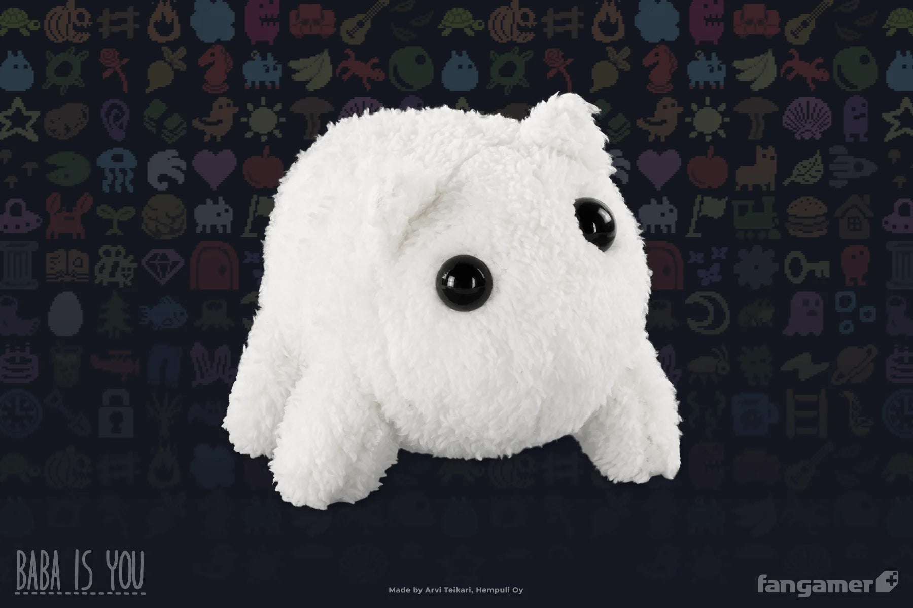 Baba Is You: Baba Is Plush (Fangamer) - PopCultGang