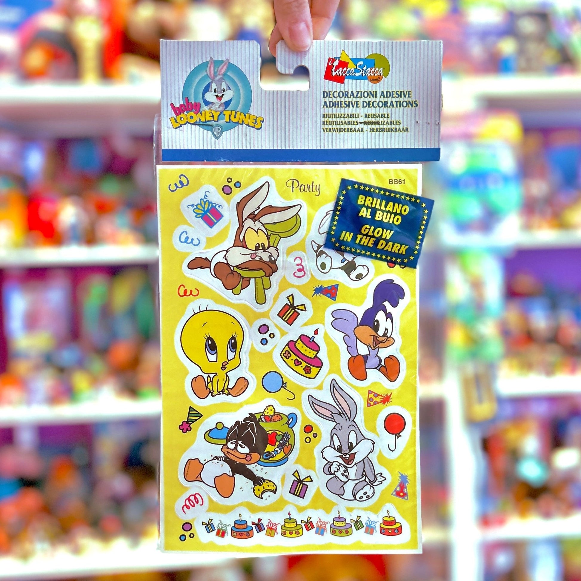 Baby Looney Tunes: Glow In The Dark Stickers (Tacca Stacca, 1998) - PopCultGang
