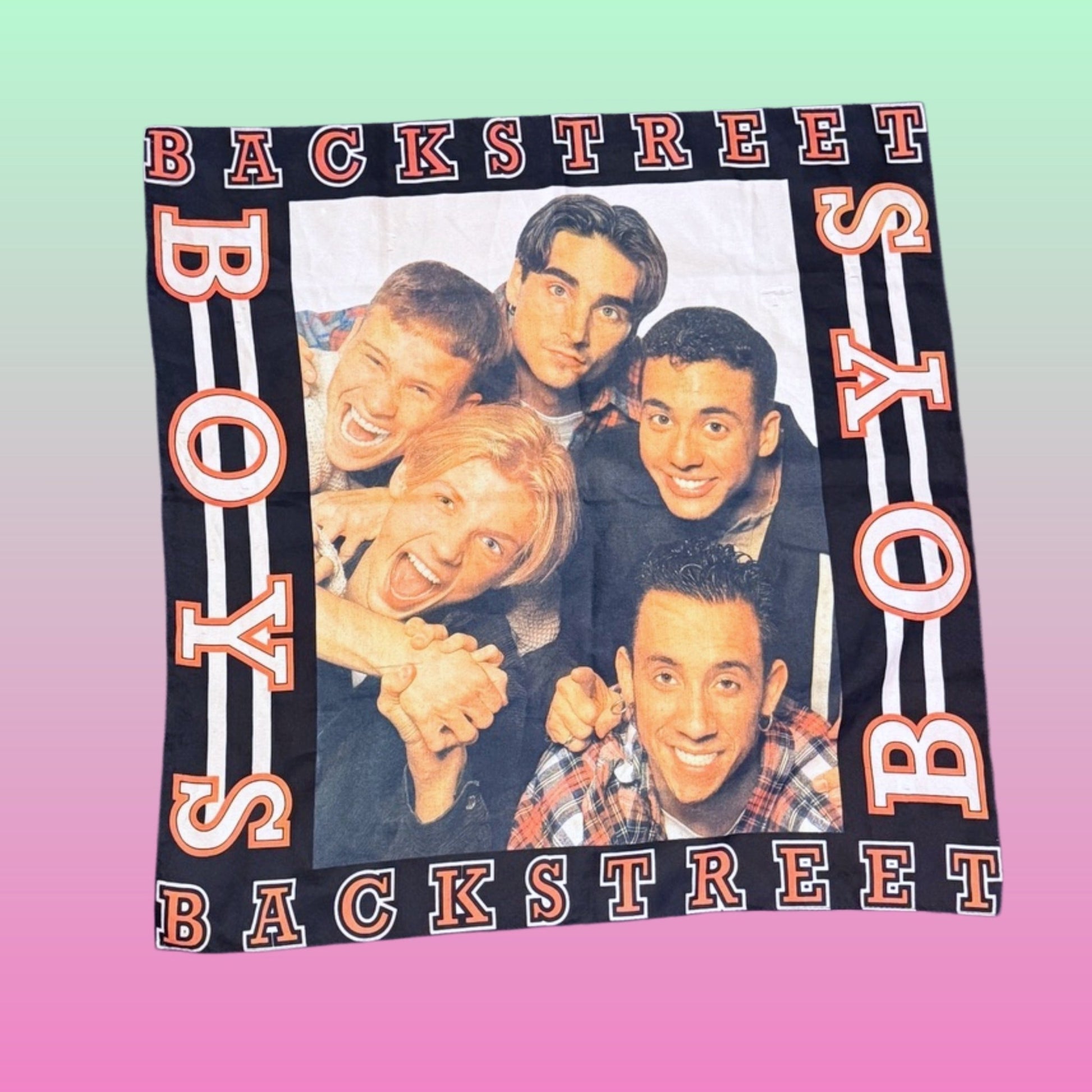 Backstreet Boys Silk Scarf (90s) - PopCultGang