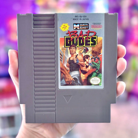 Bad Dudes (NTSC, NES) - PopCultGang