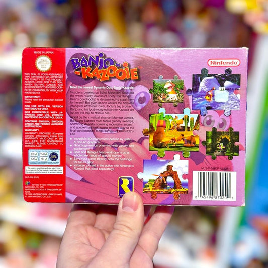 Banjo - Kazooie (CIB, N64) - PopCultGang