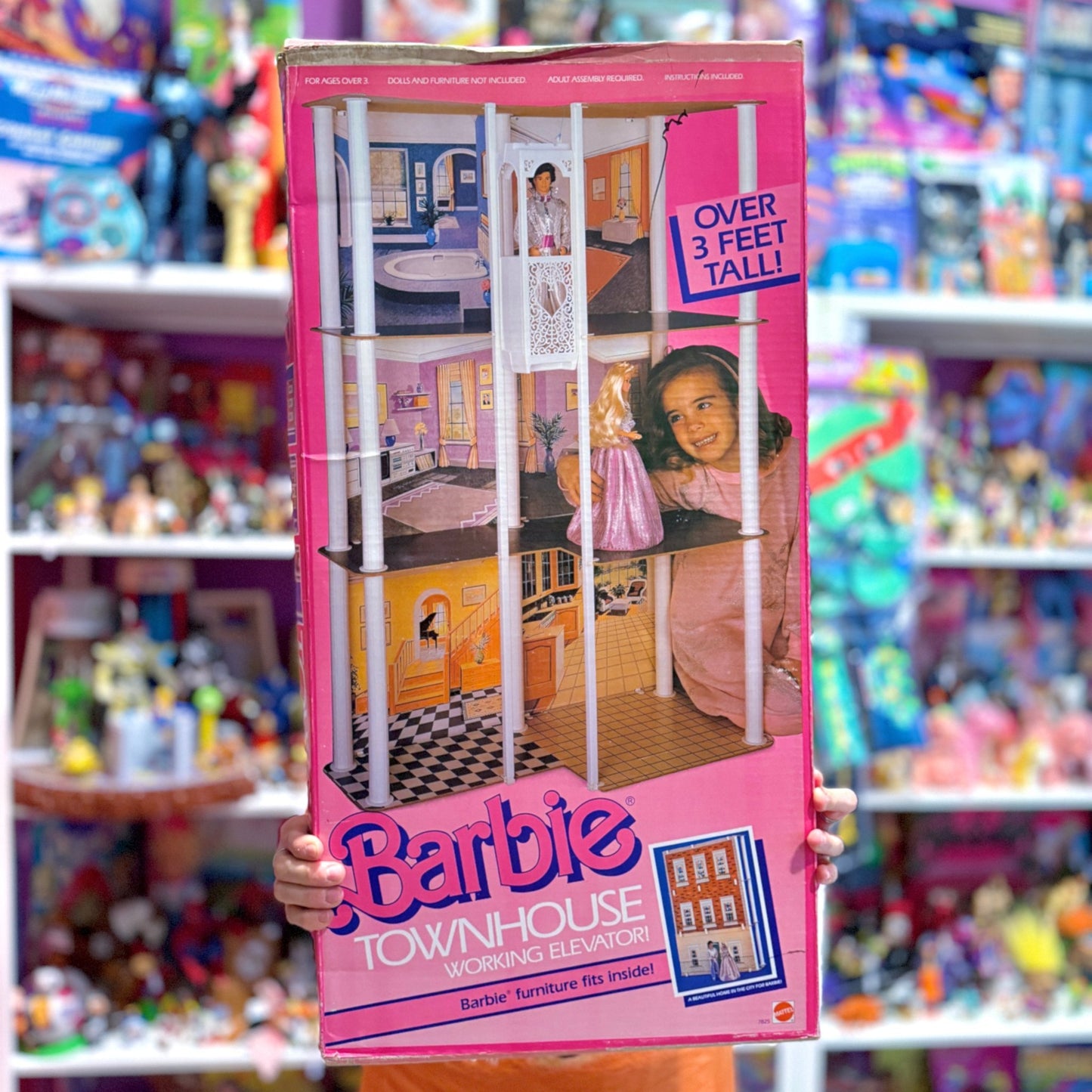 Barbie: 3 - Story Townhouse (NIB, Mattel, 1975) - PopCultGang