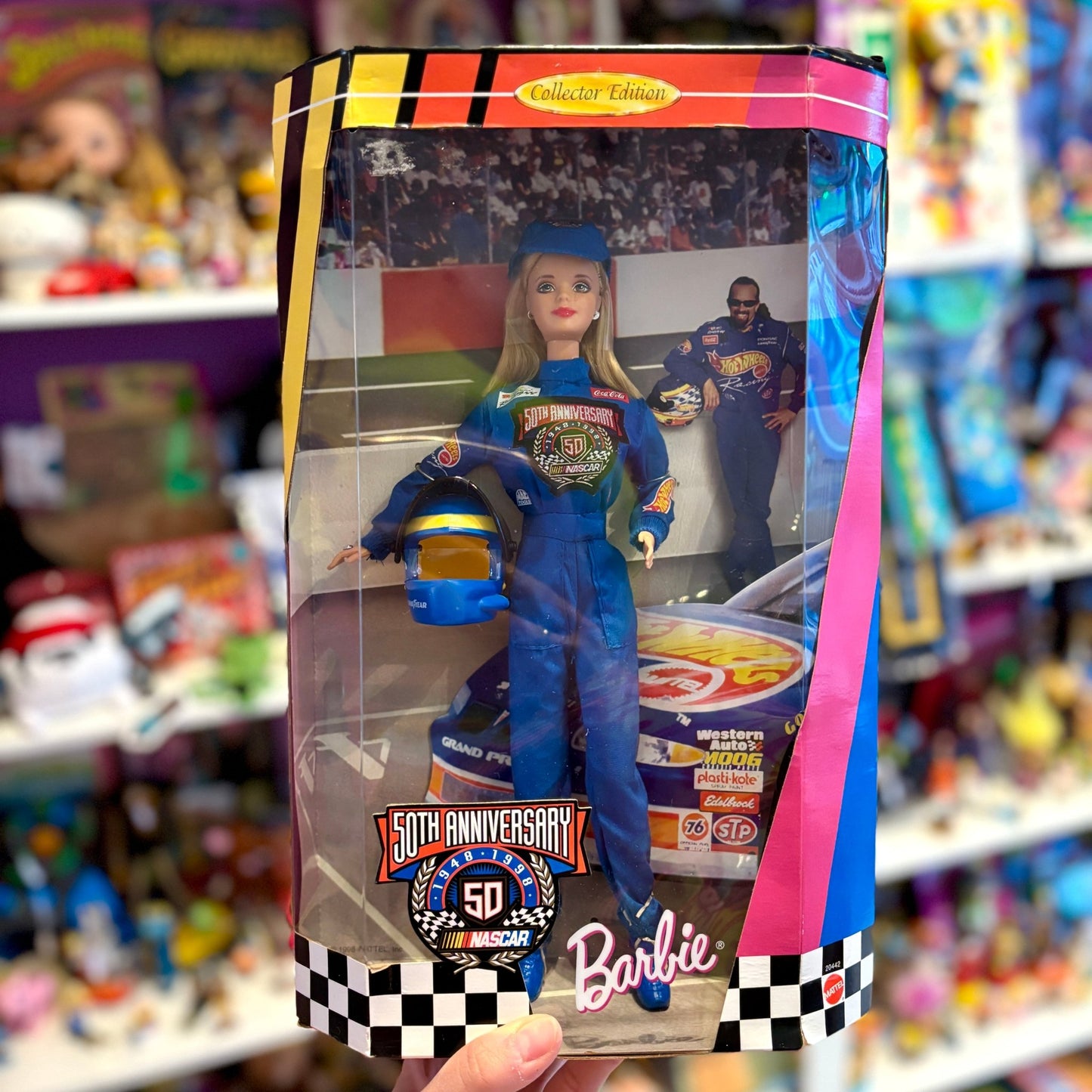 Barbie: 50th Anniversary Nascar Barbie Doll (Mattel, 1998) - PopCultGang