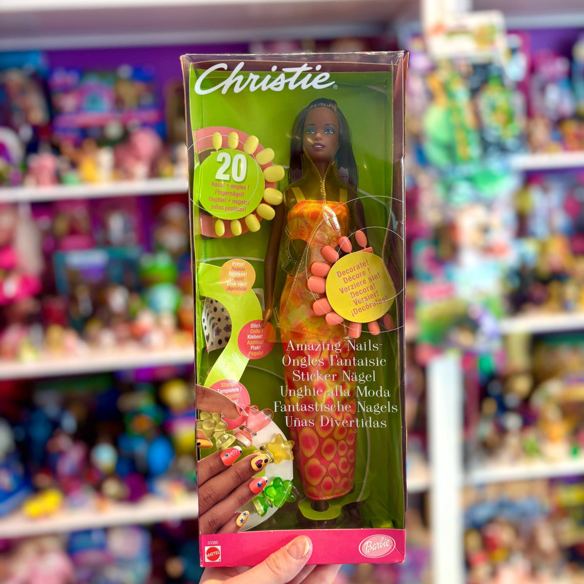 Barbie: Amazing Nails Christie Doll (Mattel, 2001) - PopCultGang