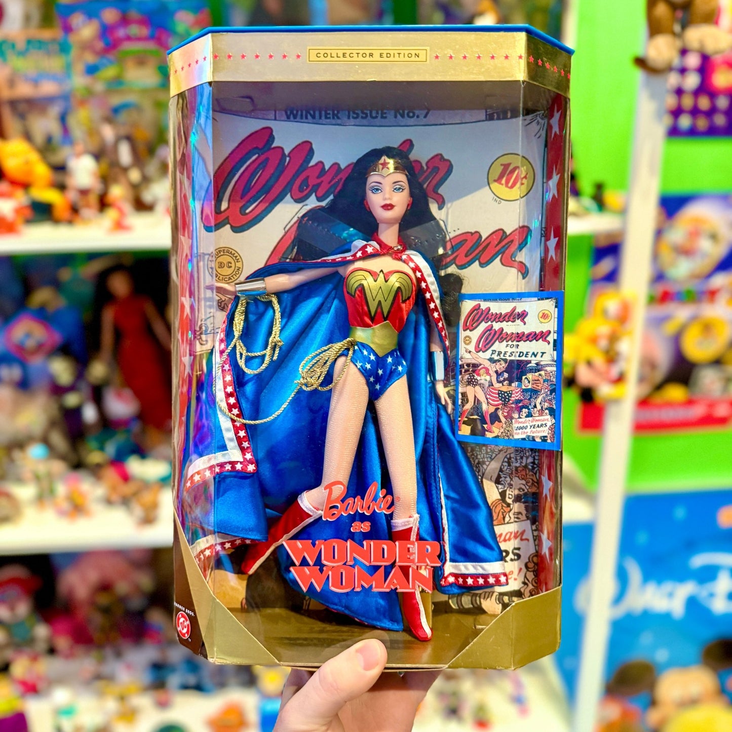Barbie As Wonder Woman Doll (NIB, Mattel, 1999) - PopCultGang