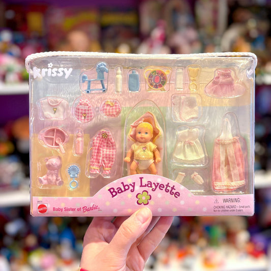 Barbie: Baby Layette - Krissy Doll (Mattel, 1999) - PopCultGang