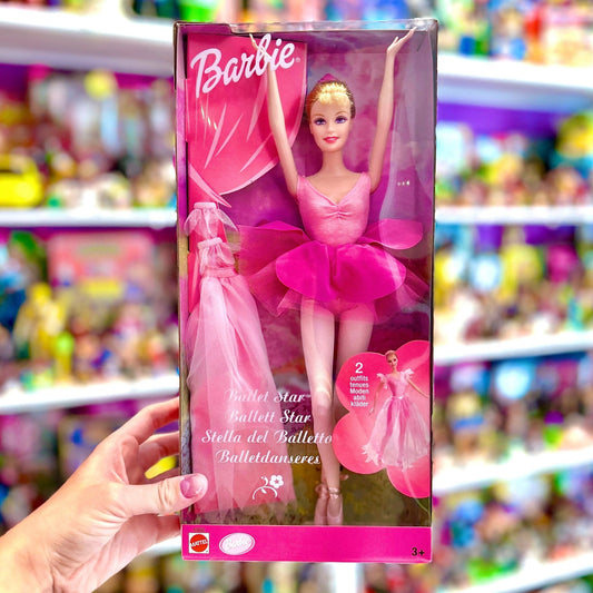 Barbie: Ballet Star Doll (NIB, Mattel, 2001) - PopCultGang