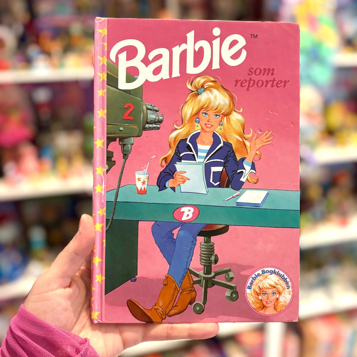 Barbie Book Club: Barbie Som Reporter (Danish, 90s) - PopCultGang
