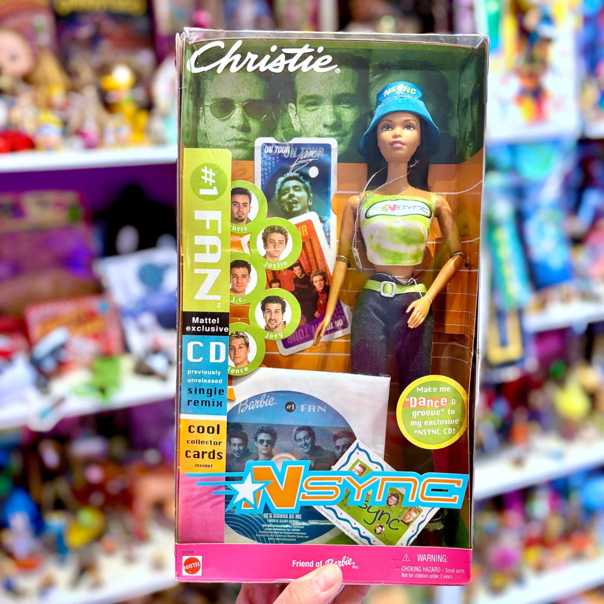 Barbie: Christie N’Sync 1 Fan Barbie Doll (Mattel, 2000) - PopCultGang