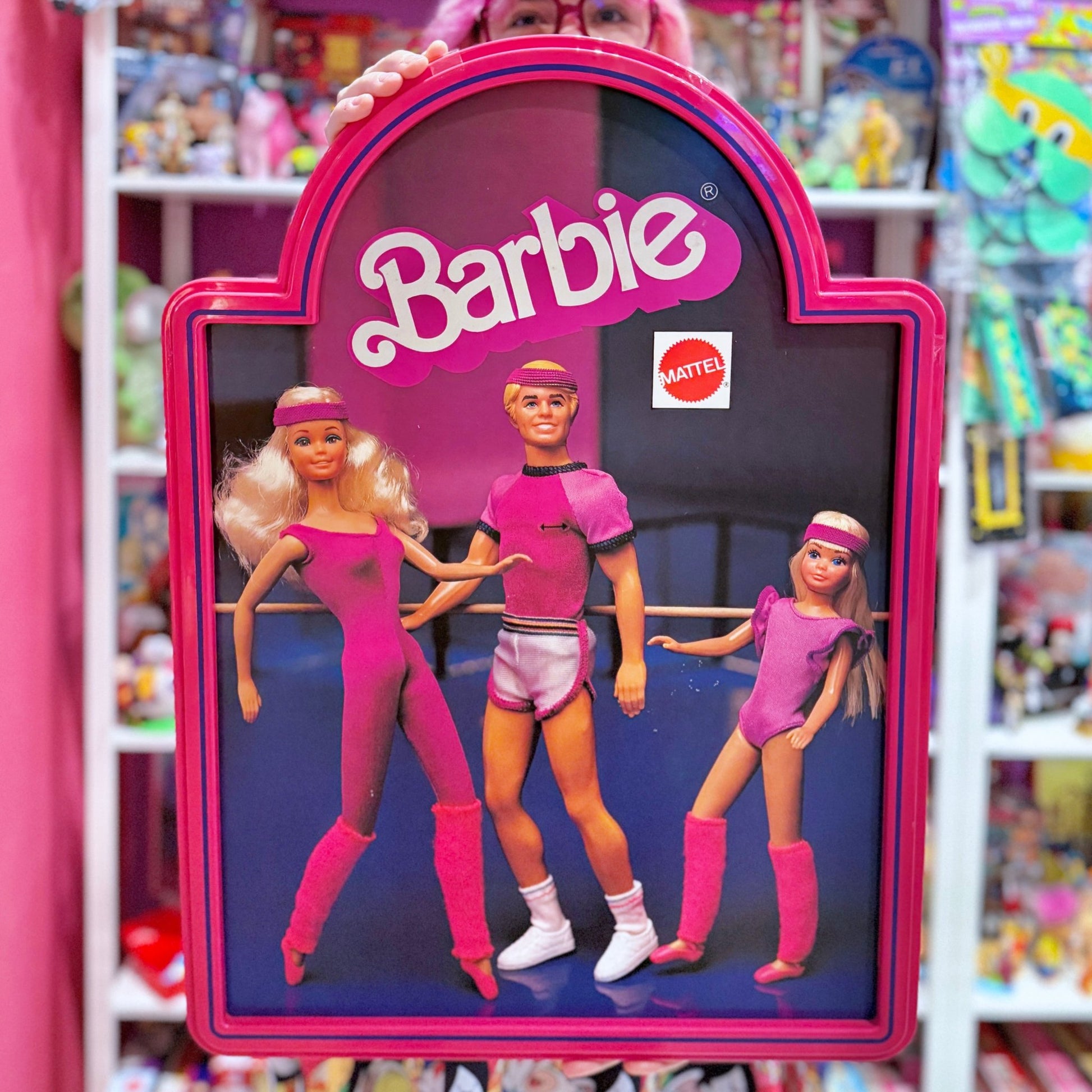 Barbie Counter Two - Sided Store Display - Dream Furniture Collection & Super Dancers (Mattel, 80s) - PopCultGang