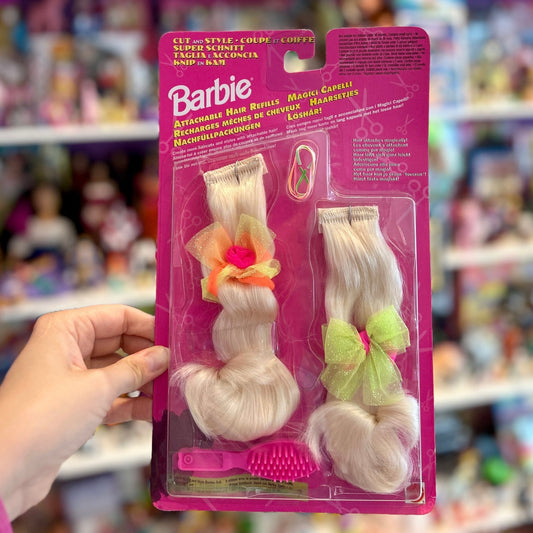 Barbie: Cut and Style - Attachable Hair Refills - PopCultGang