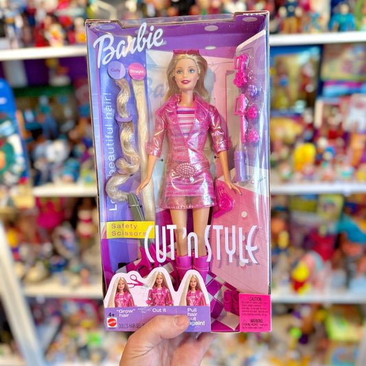 Barbie: Cut N' Style Doll (New In Box, NIB, Mattel, 2000s) - PopCultGang