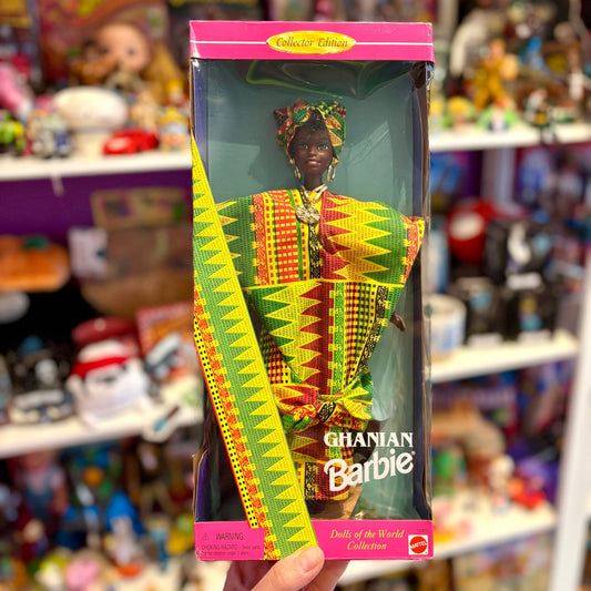 Barbie: Dolls of the World Collection - Ghanian Barbie Doll (Mattel, 1996) - PopCultGang