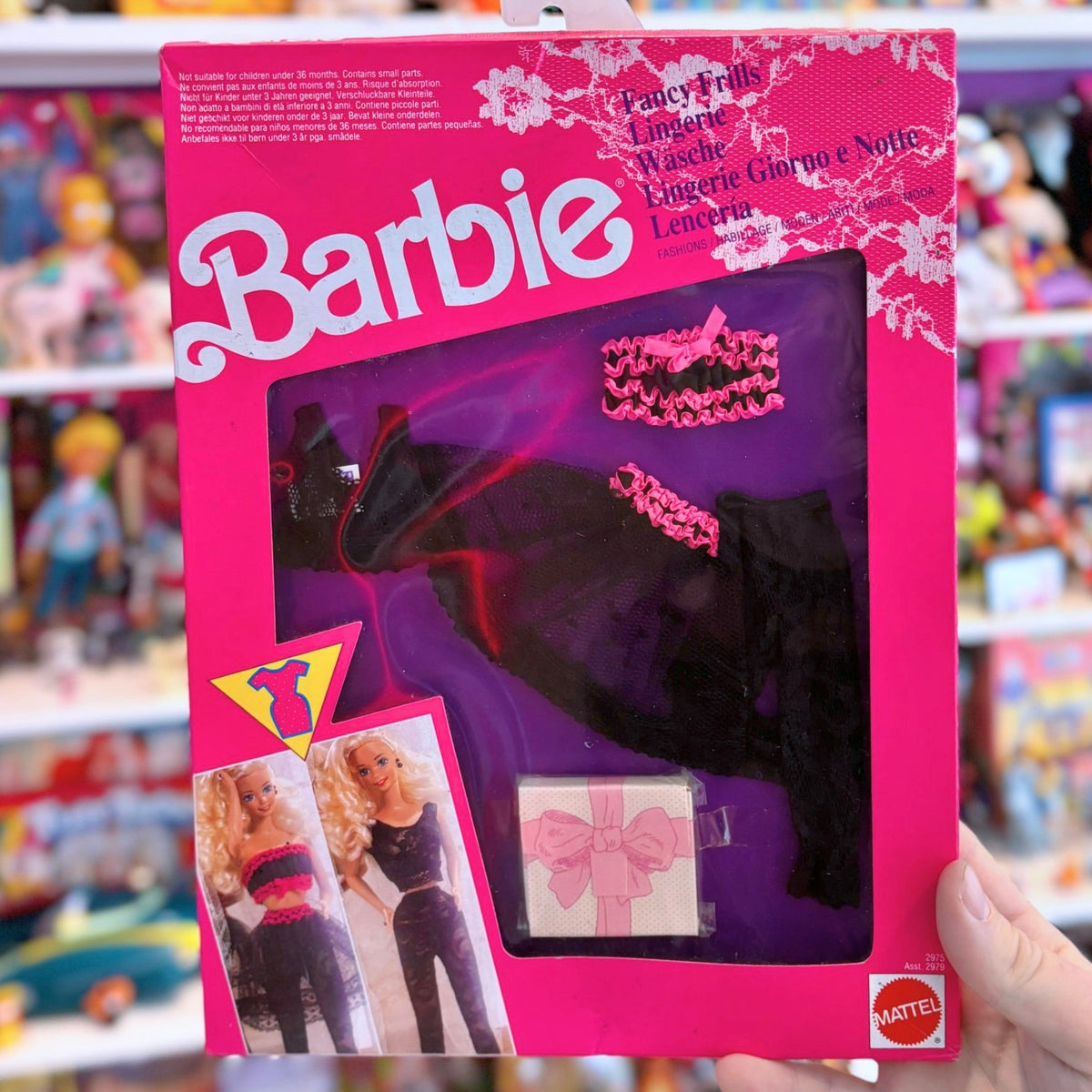 Barbie Fashions: Fancy Frills Lingerie - Doll Clothing (NIB, Mattel, 90s) - PopCultGang