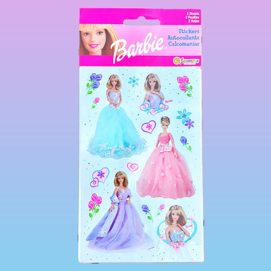 Barbie Formal Ballgown Themed Stickers (Sandy Lion, 2000s) - PopCultGang