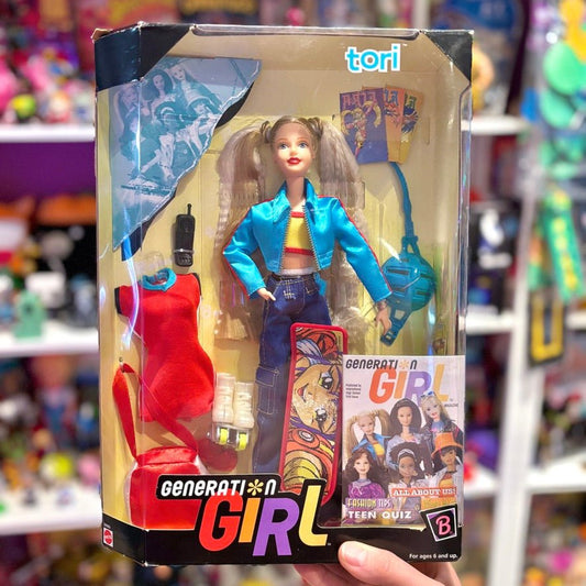 Barbie: Generation Girl - Tori Skateboard Doll (NIB, Mattel, 1998) - PopCultGang